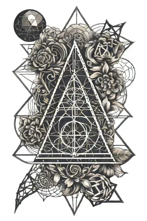Fantasy Deathly Hallows Symbol