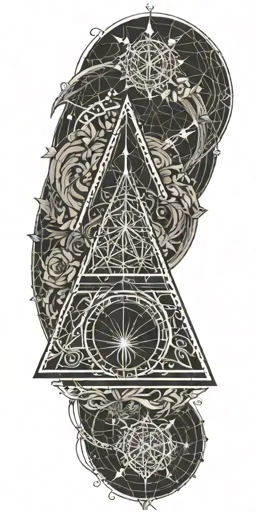 Fantasy Deathly Hallows Symbol