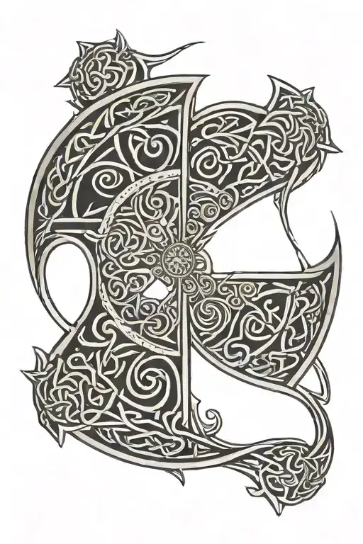 Celtic Shield Adorned
