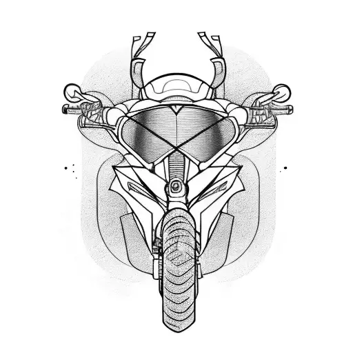 Motorcyclist On A Journey To Explore The World