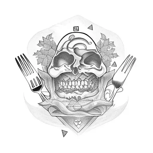 Evil Fork With Ivy Underground