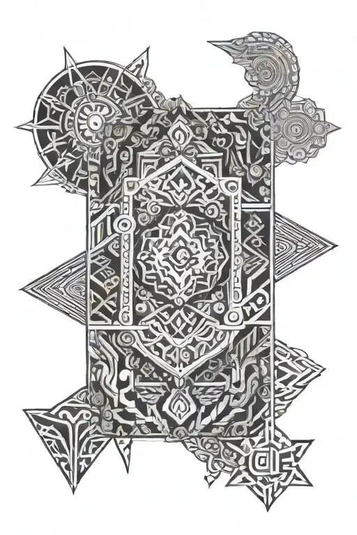 Indian Patterns And Runes