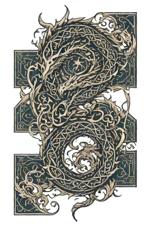 Dragon And Vine Wrapping