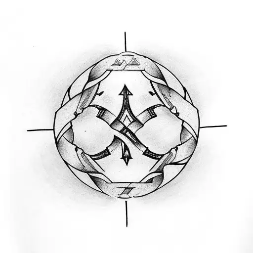 Nordic Runes Full Leg