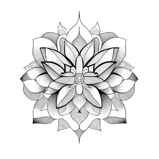 Lotus Flower Mandalla