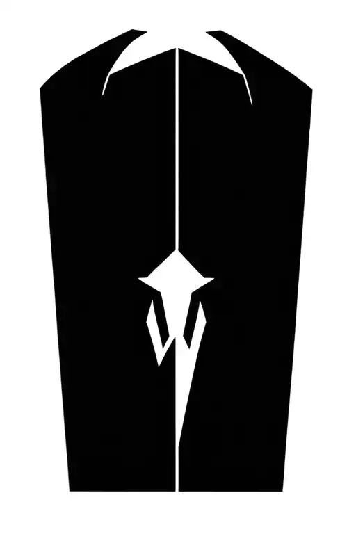 Taurus Bull Head Black And White From The Front