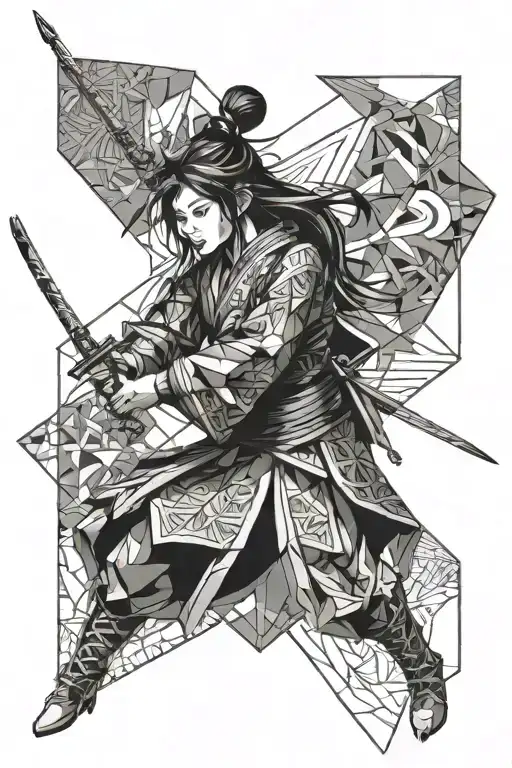 Japanese Girl Warrior