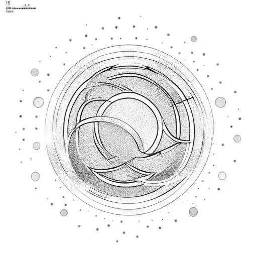 Enso Circle And Japanese Wave