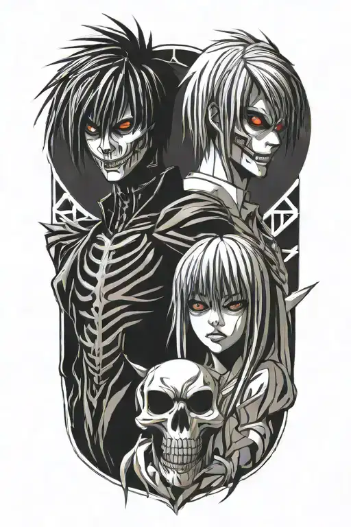 Misa And Ryuk Death Note
