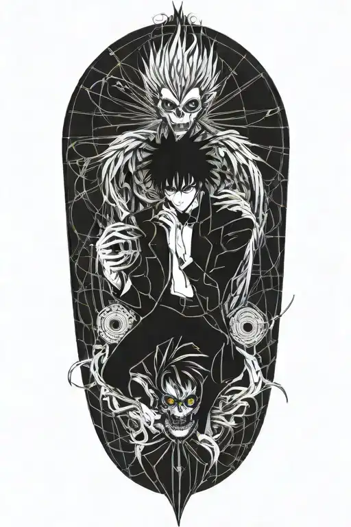 Misa And Ryuk Death Note