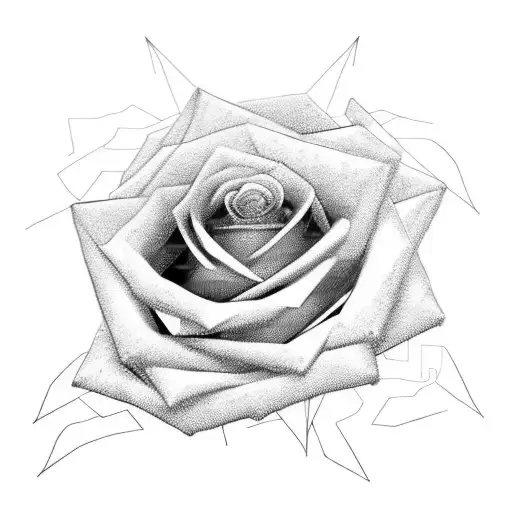 Cyberpunk Rose Fine Line