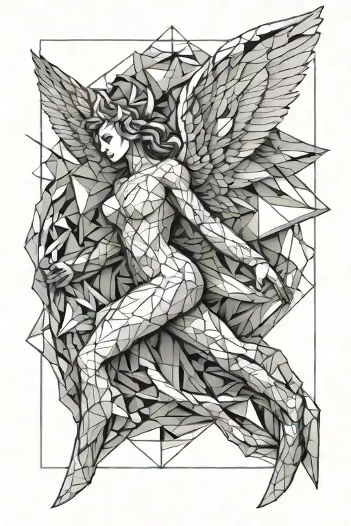 Sculpture Dynamic Angel