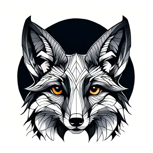 A Fox With The Horns Of A Deer