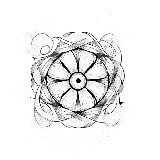 Infinity Symbol Cherry Blossom