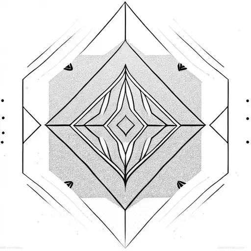 Arrows In Diamond Shape