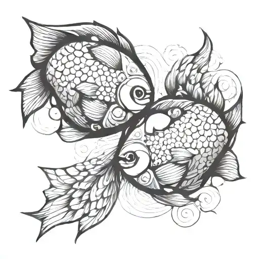 Ying Yang Fish