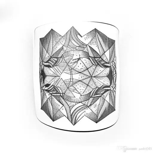 Forest Scenery In The Form Of A Wrist Band