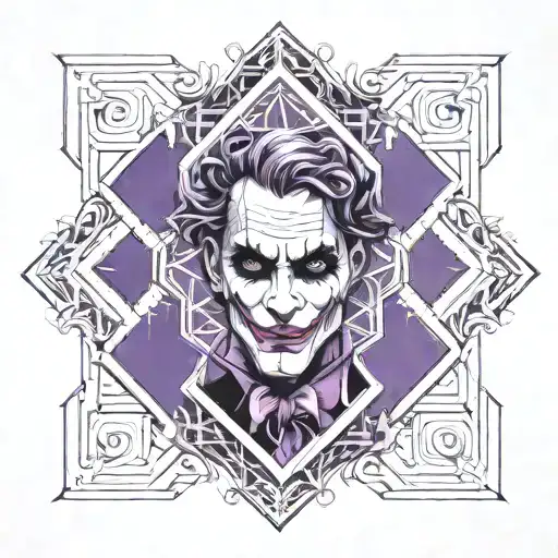 Violet Card Joker
