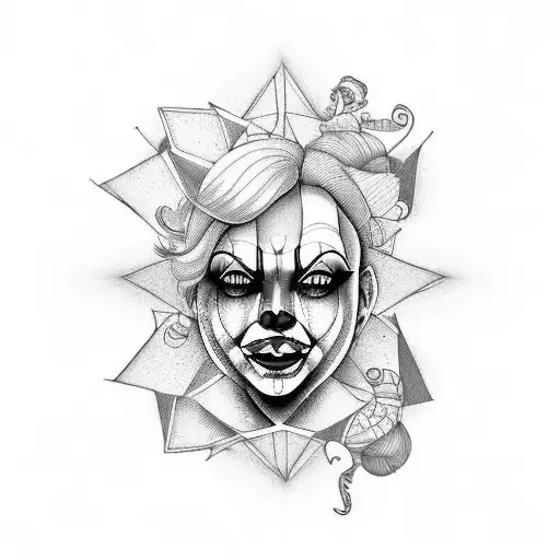 Female Clown Underware