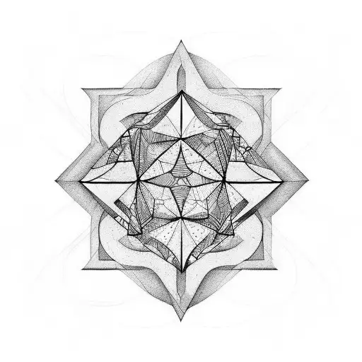 Squares Aligned In A Dark Pattern