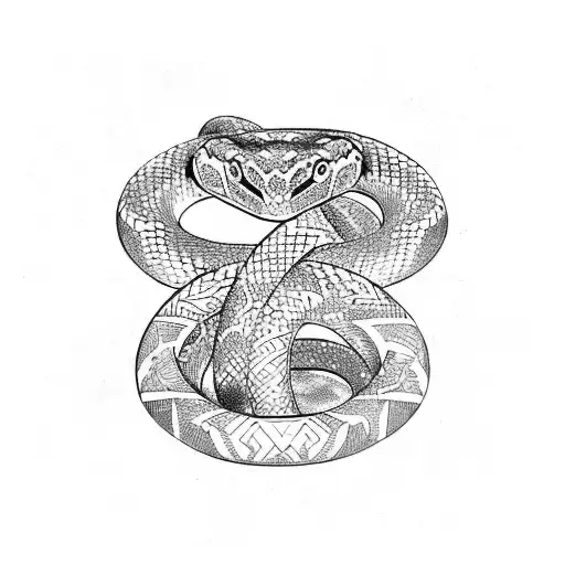 Hawaiian Tribal Snake