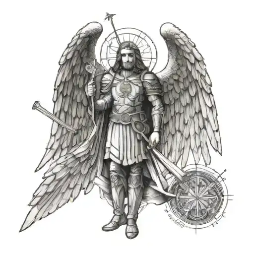 St Michael Archangel Bible Verse Written