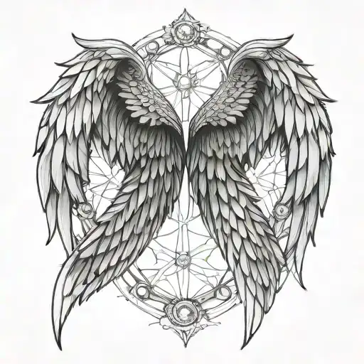 Steampunk Biblically Accurate Angel Wings