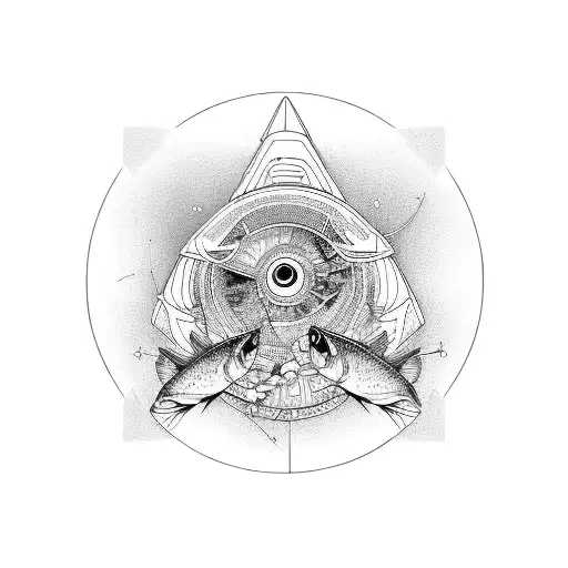 Photo Camera And Fishing