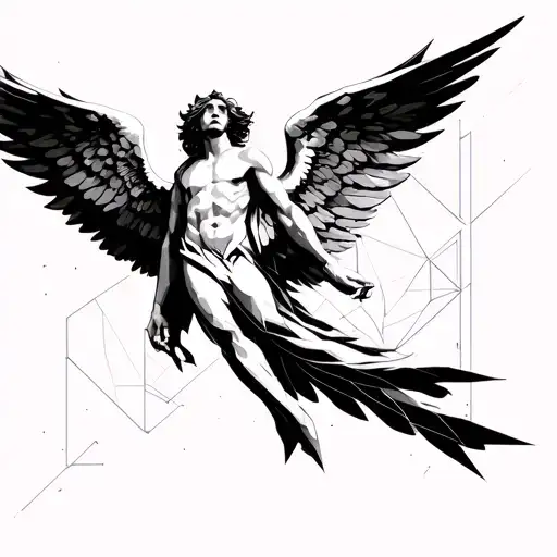 Icarus Falling Angel