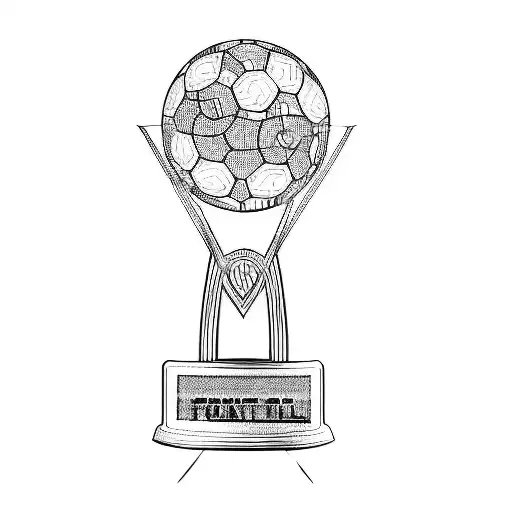 A Football Trophy