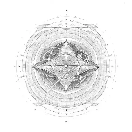 A Celestial Symphony With Musical Notes Floating In The Sideral Space