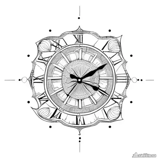 A Clock Going Back In Time