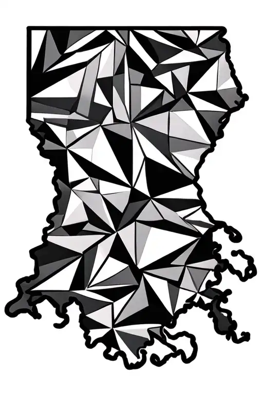 Louisiana State Map