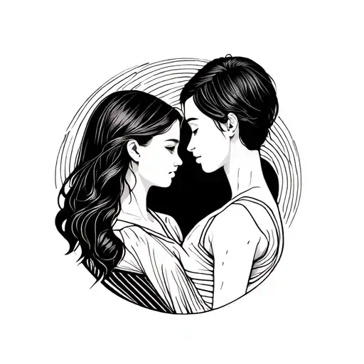 Father And Daughter Love Each Other