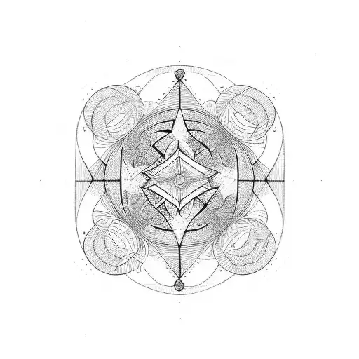 Abstract Geometric Design Incorporating Important Dates