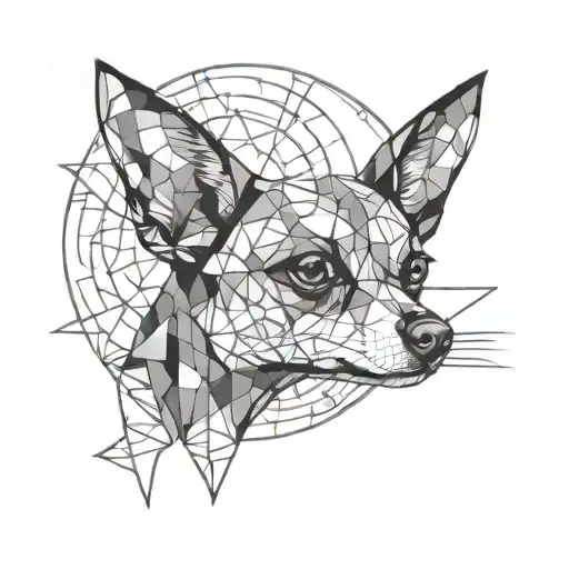 Chihuahua Sitting On The Moon