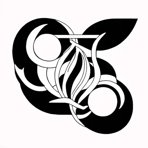 Gemini And Aquarius Sign Intertwined