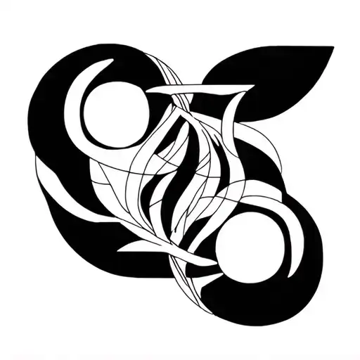 Gemini And Aquarius Sign Intertwined