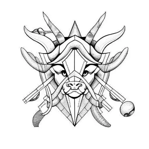 Aries Capricorn With Clove Small Designs