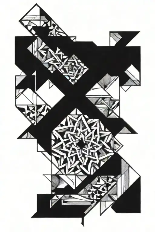 Male Bottom Sleeve Cover Up Tattoo Design