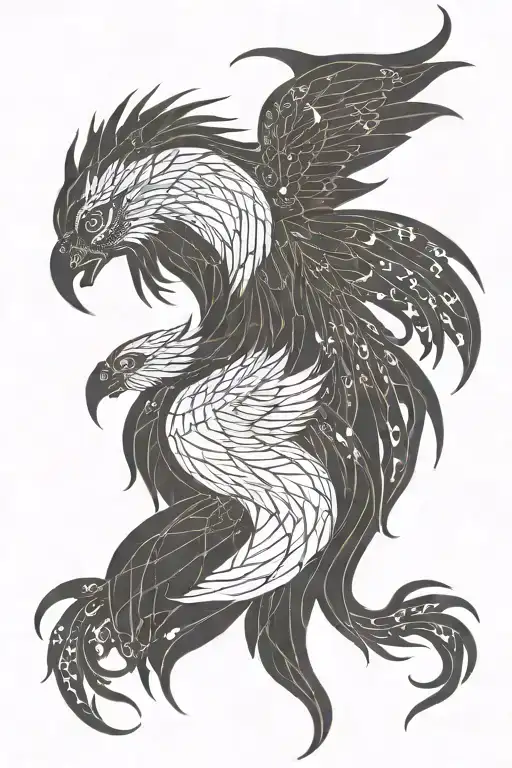 Phoenix Emerging Like Davinci Creation Paint Palette