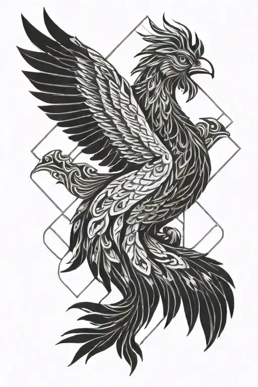 Geometrics With Phoenix Ahead