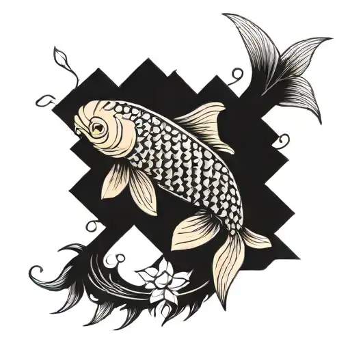 Koi Fish Transforming