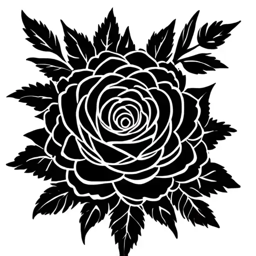 Mexican Roses Intertwined