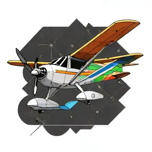 Cessna 172 Rainbow