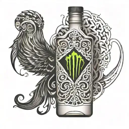 Efteling With Love And Monster Energy Drink Me Bottle