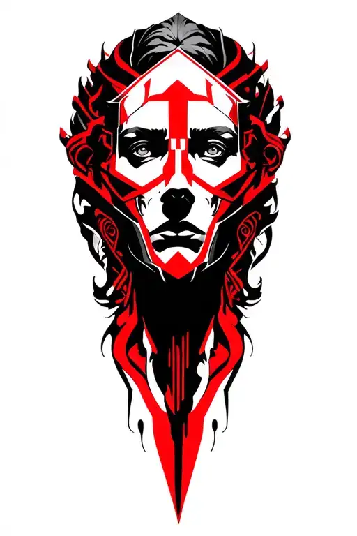 Micheal Angelo Parente In Red