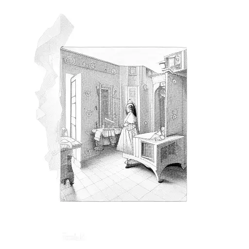 Las Meninas And Water