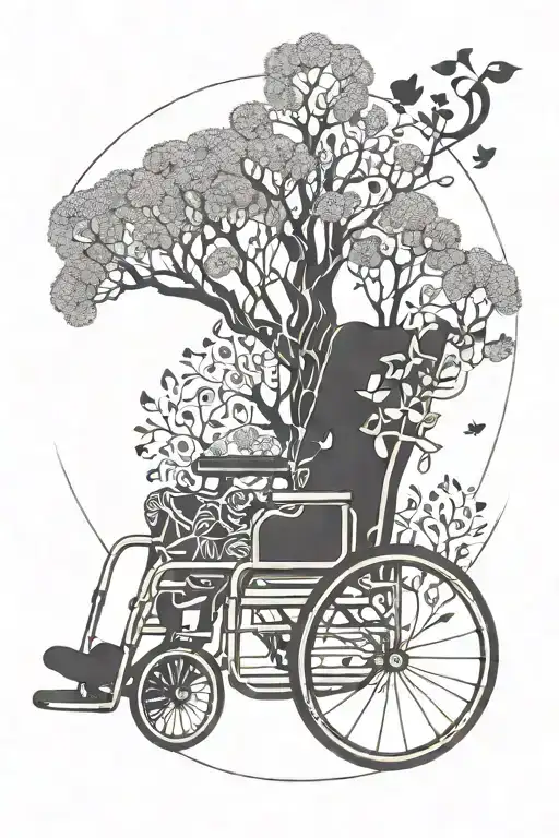 Wheelchair Fun Animals Nature Trees