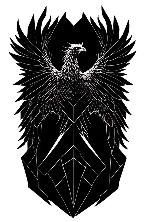 Phoenix Rising From The Ashes